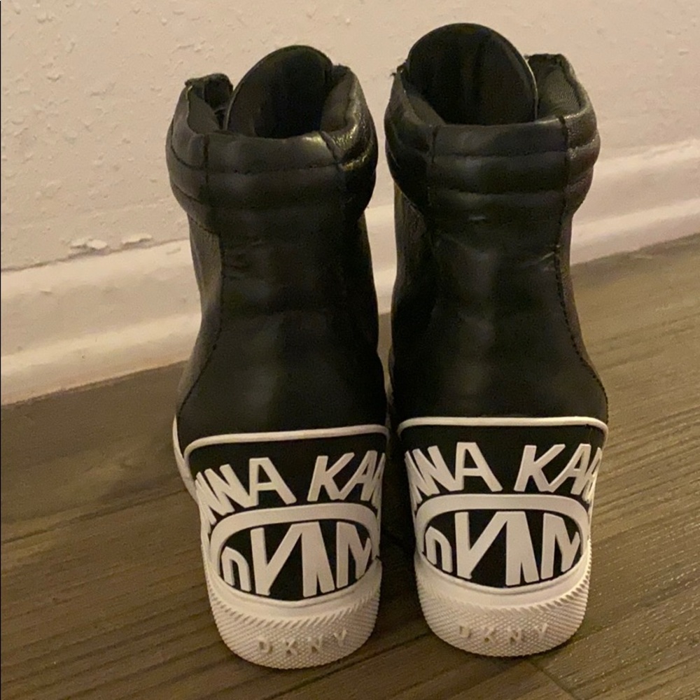 DKNY wedge sneakers